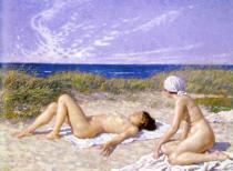 Paul Fischer: Sunbathing In The Dunes